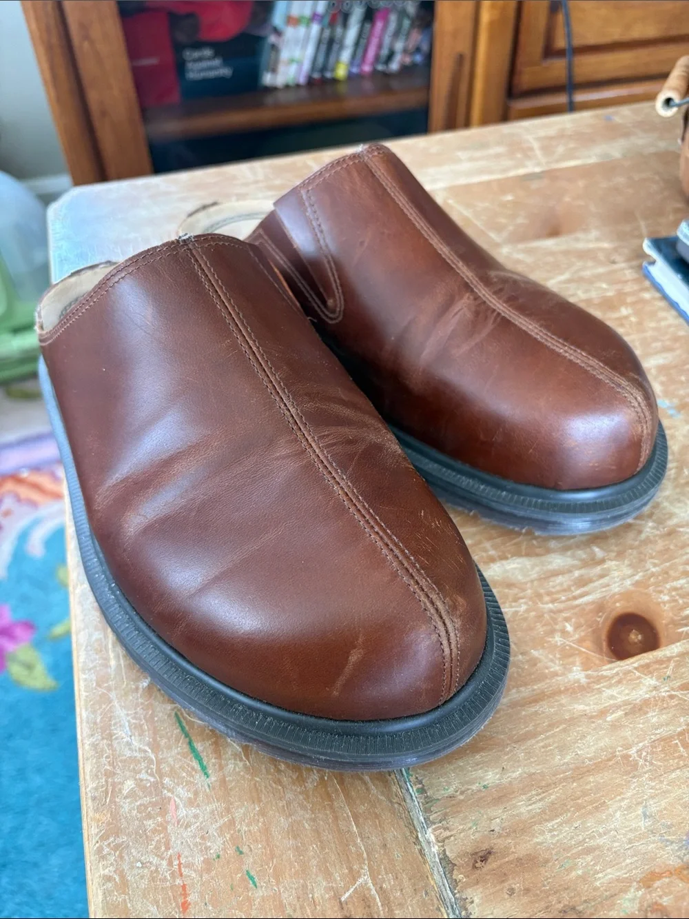 Dr Martens Brown San Mule - Picture 3 of 7